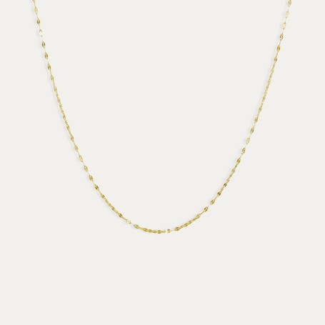 Cadena Oro 9k Eslabón Fantasía Yuki