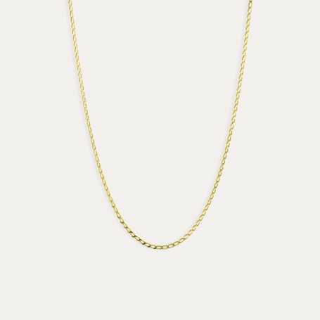 Cadena Oro 9k Eslabón Fígaro Calais