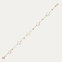 Pulsera Oro 9k Perlas Bolas Candance