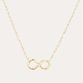 Collar Oro 9k Infinito Hug