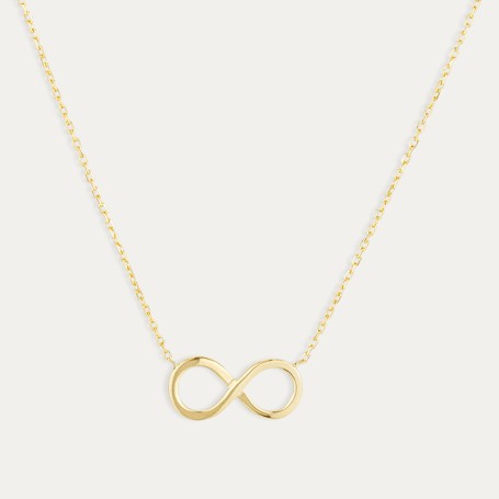 Collar Oro 9k Infinito Hug