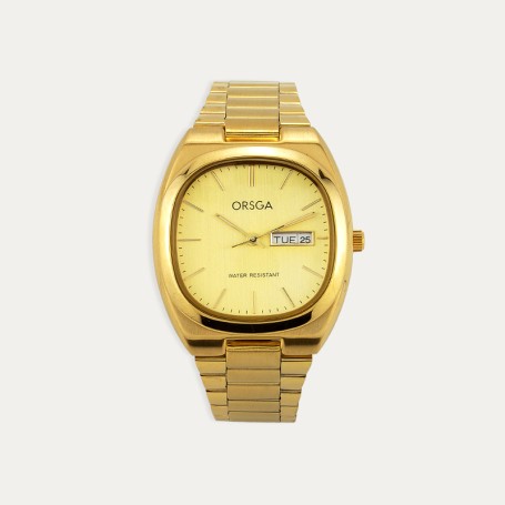 Reloj Mujer Acero Dorado Orsga