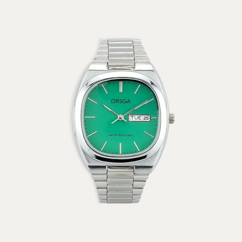 Pack Tres Relojes Esfera Verde Orsga