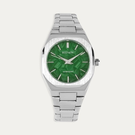 Reloj Acero Esfera Verde