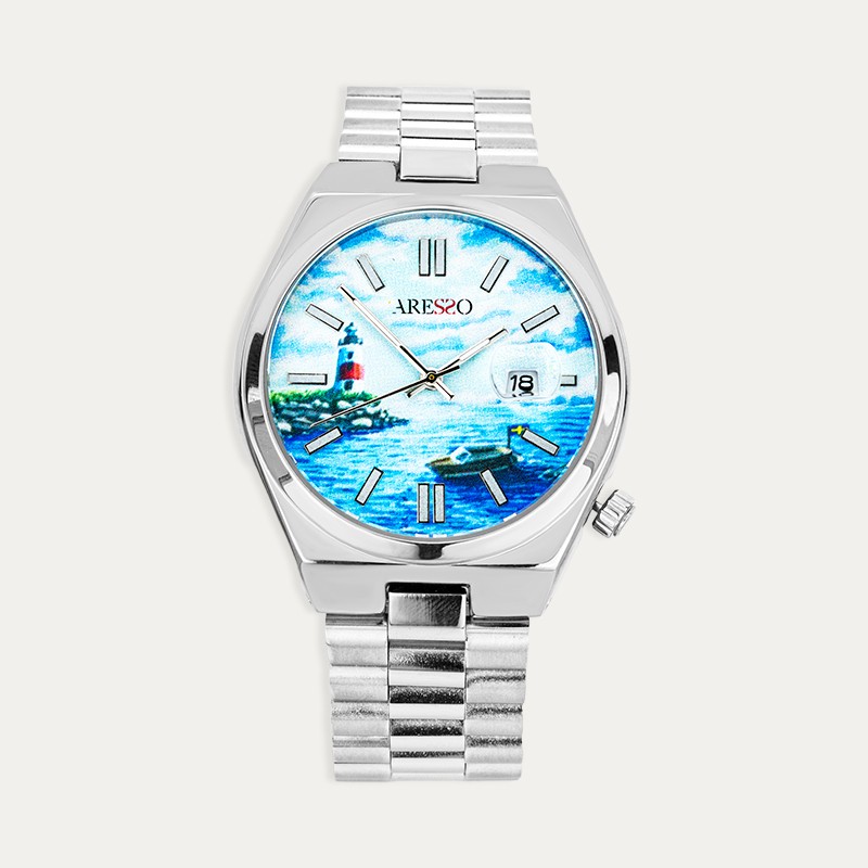 Reloj Unisex de Acero Anime N6