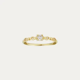 Anillo Oro 18k Circonitas Story
