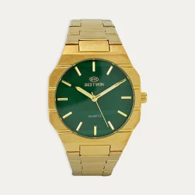 Reloj Acero Hombre Verde Elbrús