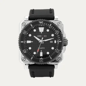 Reloj Acero Hombre Negro Master II