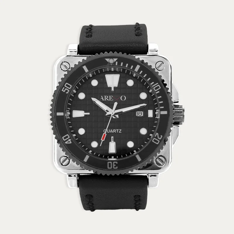 Reloj Acero Hombre Negro Master II