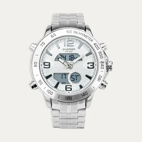 Reloj Acero Hombre Analógico Purse