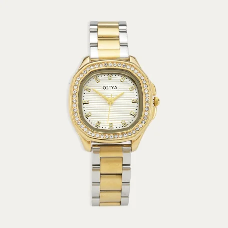 Reloj Acero Mujer Bicolor Ascii