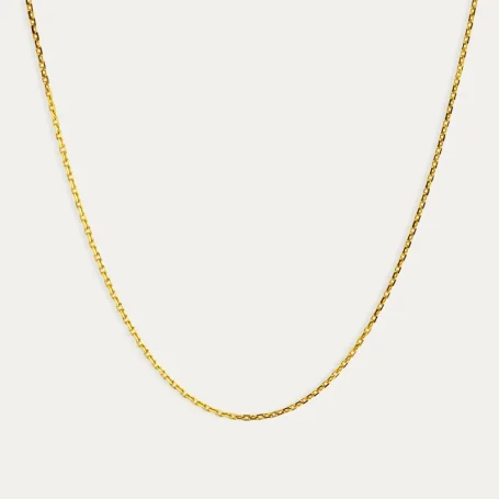 Cadena Oro 9k Eslabón England Return