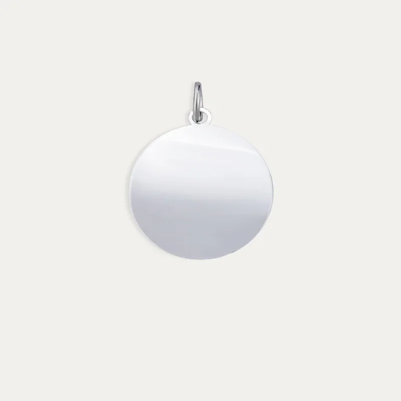 Chapa Disco Personalizada Plata