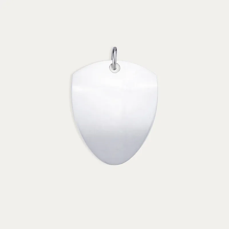 Chapa Escudo Personalizada Plata