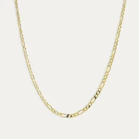 Cadena Oro 9k 3x1 Clásica Aurex