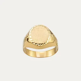 Sello Oro 9k Ovalado Calix