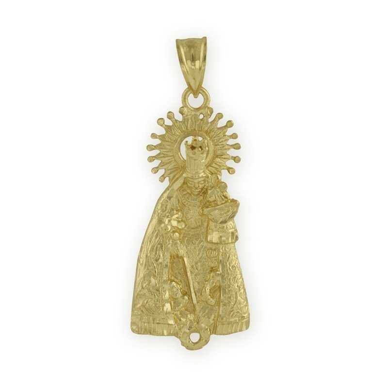 Medalla Virgen de los Desamparados Oro 18K