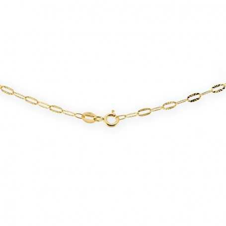 Cadena Eslabón Labrado Oro Smith