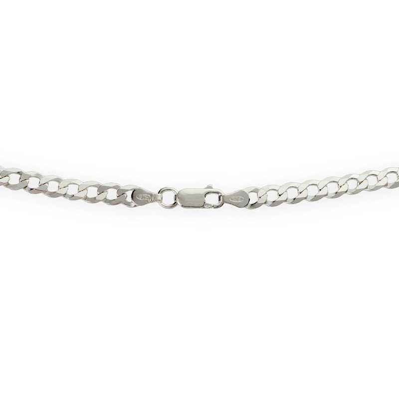 Cadena de Plata estilo Barbada en 60cm Marney