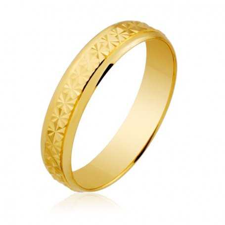Alianza De Boda Oro MOD108