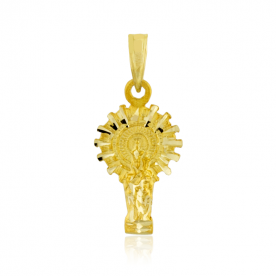 Medalla Silueta Virgen del Pilar 9K