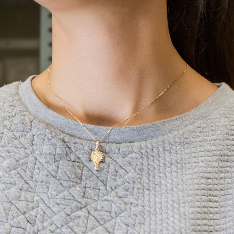 Medalla Silueta Virgen del Pilar 9K