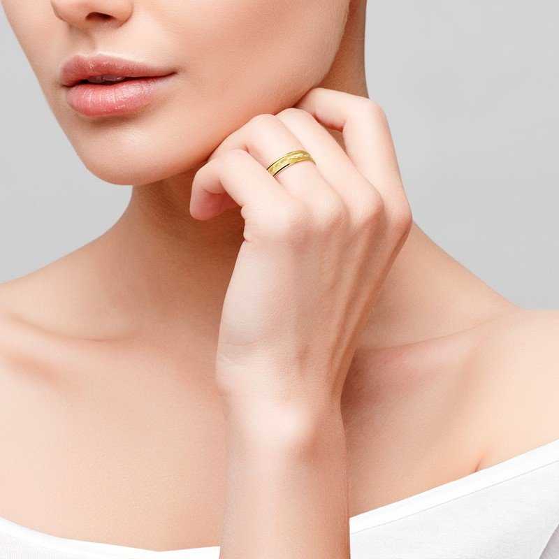 Alianza De Boda Oro M097 modelo