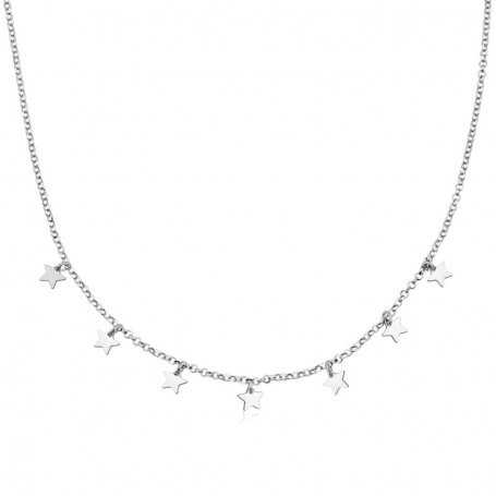 Gargantilla Motivo Estrellas de Plata